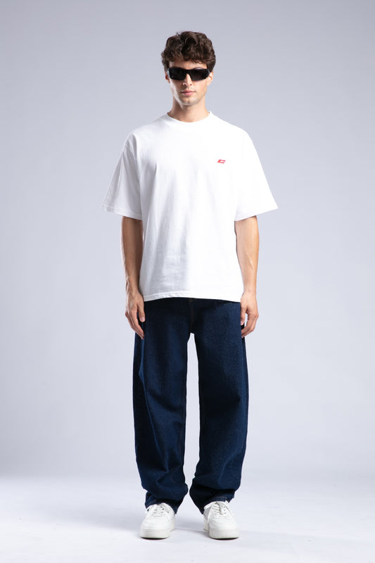 Nakışlı Baggy Jean