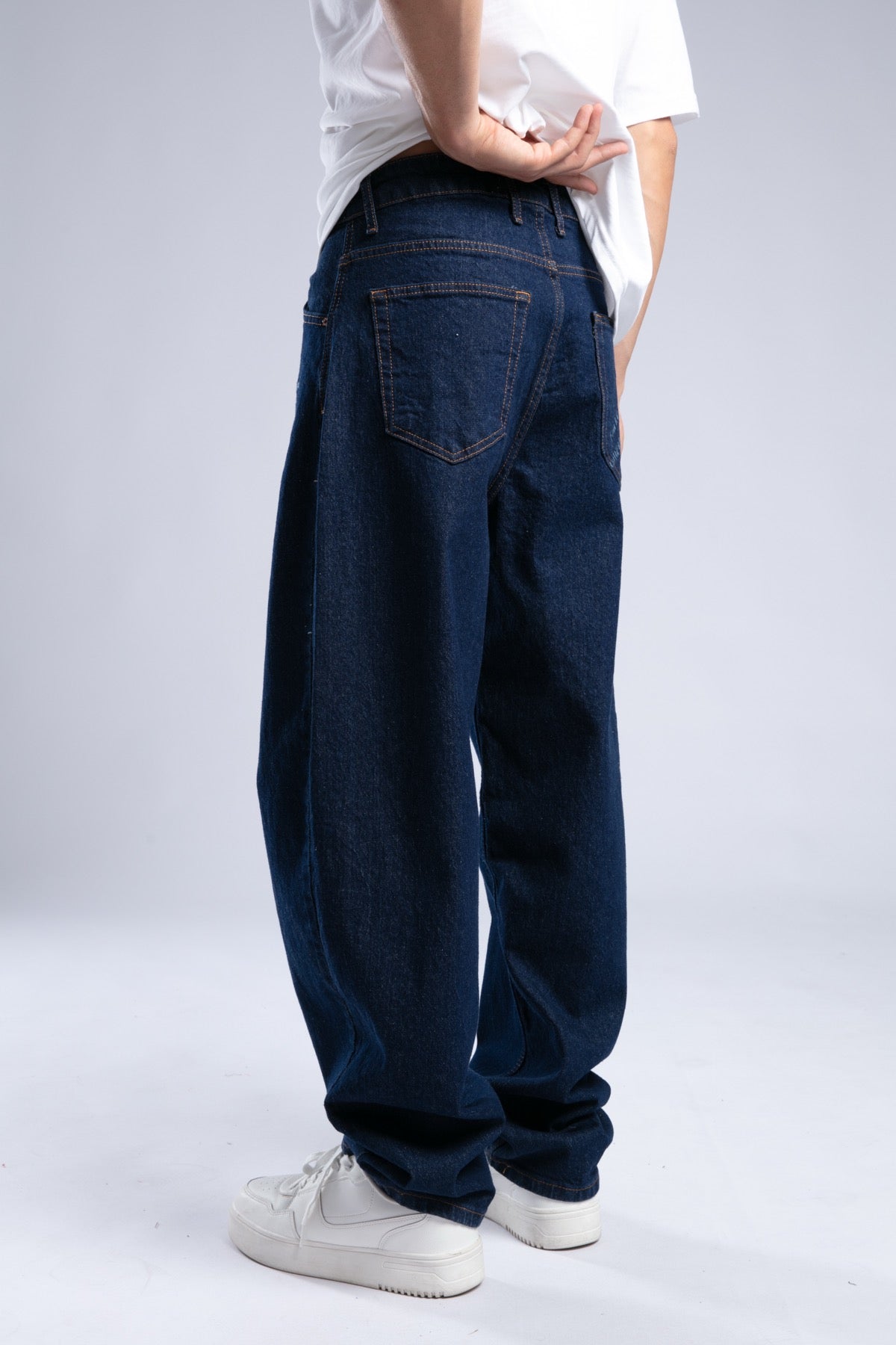 Nakışlı Baggy Jean