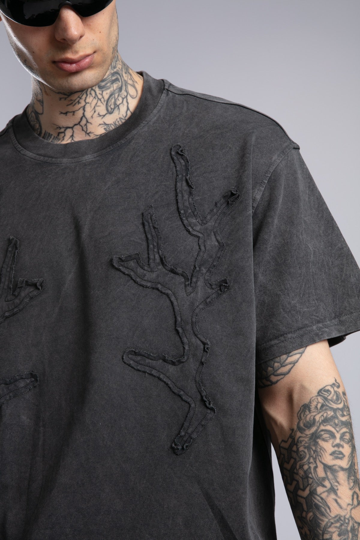 Yıkamalı Oversize T-shirt