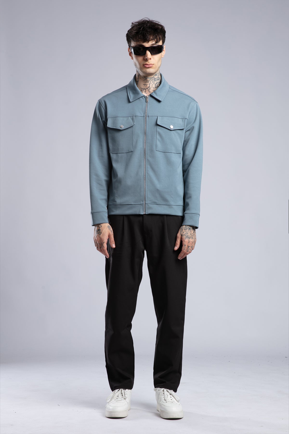 Kapaklı Patch Cepli Ceket