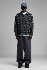 Desenli Kaşe Gömlek