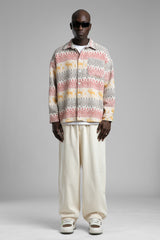 Desenli Kaşe Gömlek