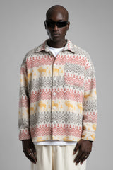 Desenli Kaşe Gömlek