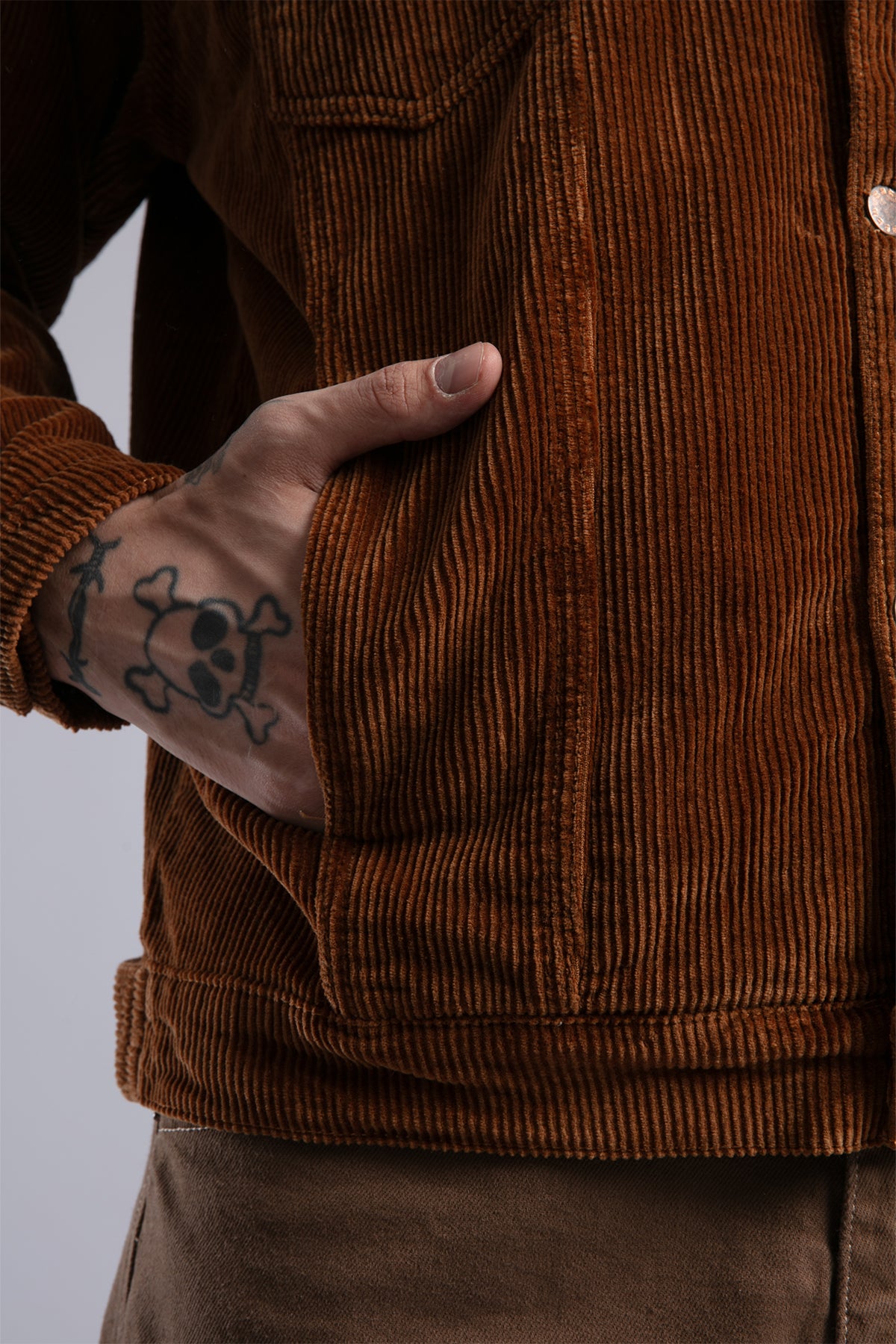 Trucker Kadife Ceket