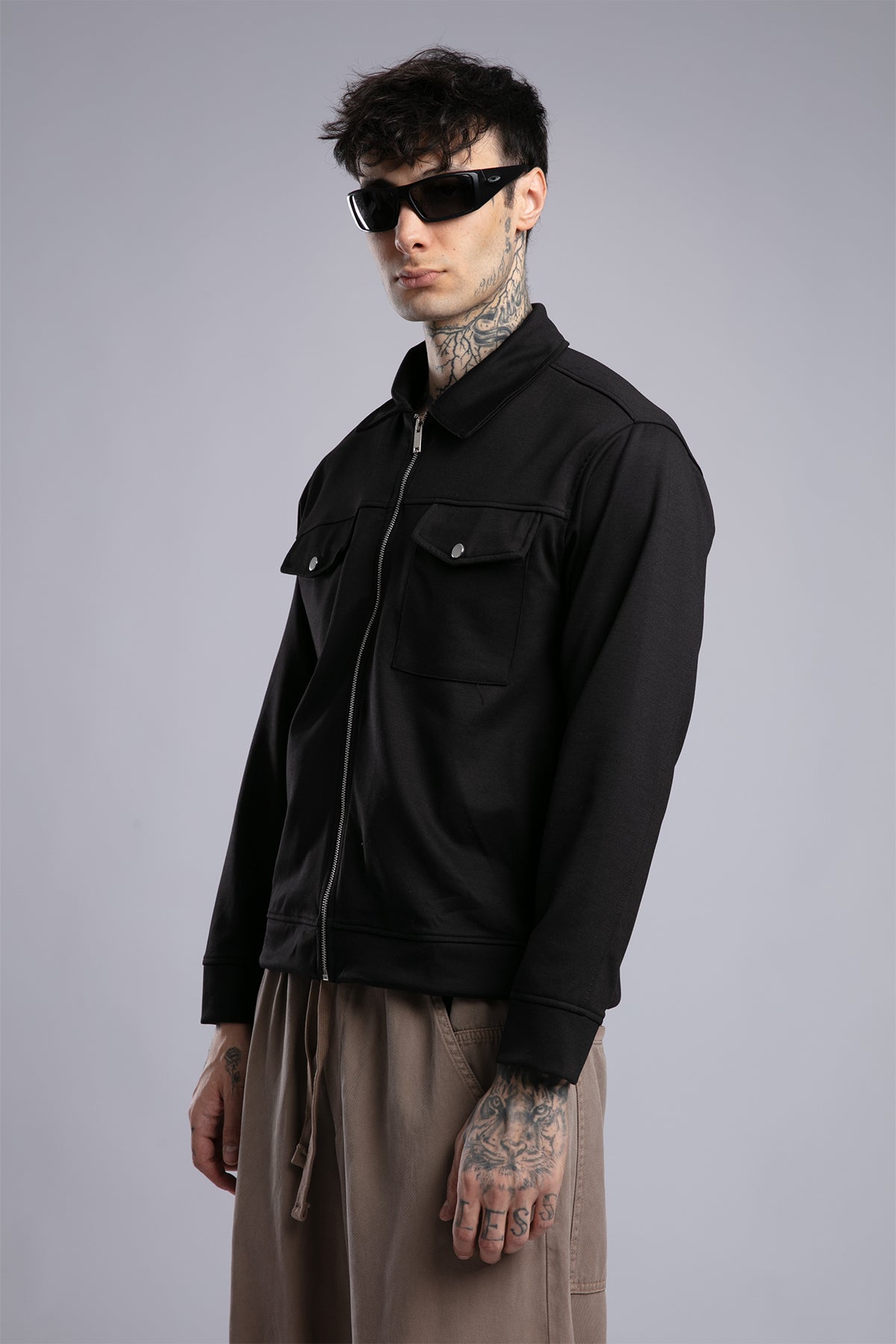 Kapaklı Patch Cepli Ceket