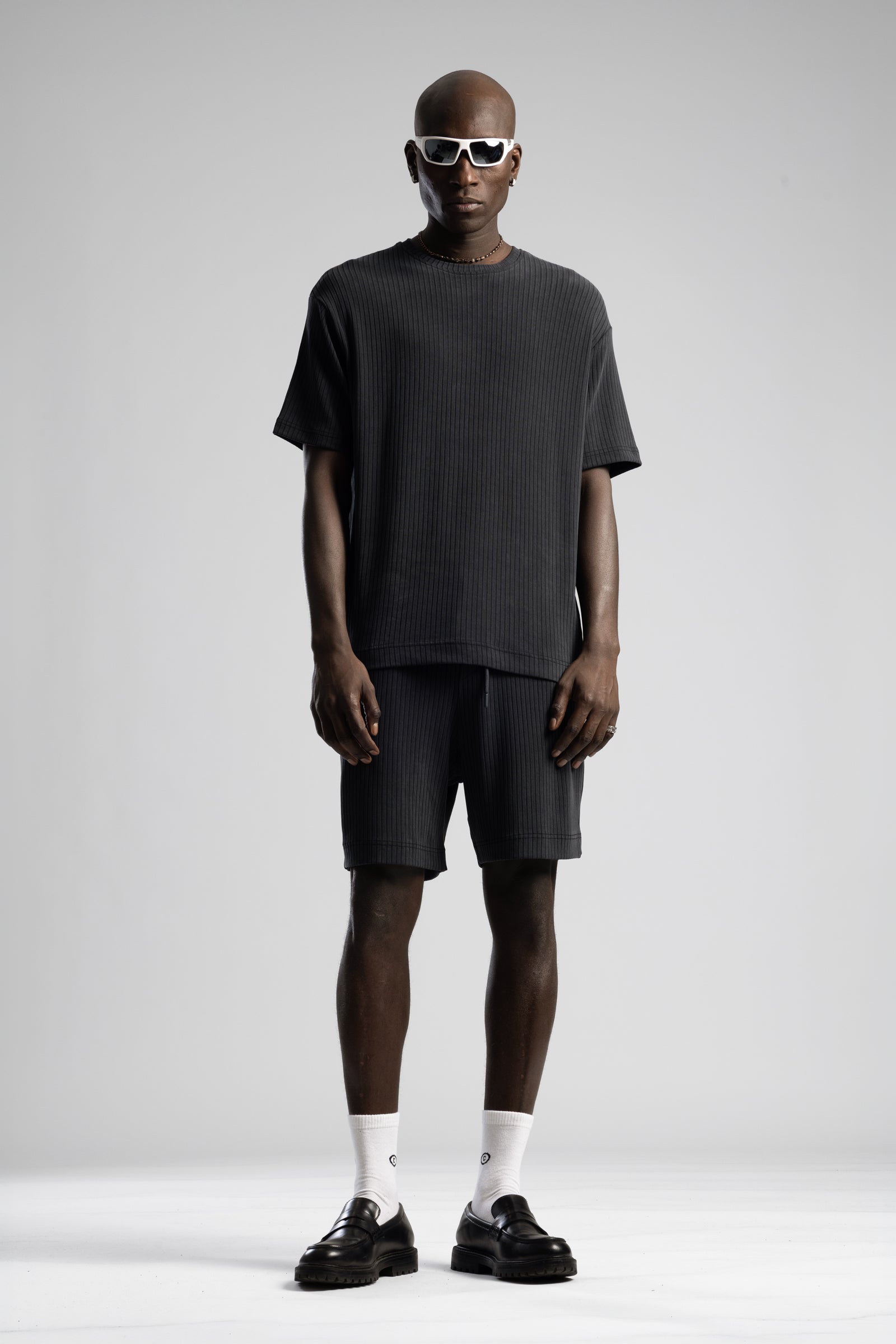 Fitilli T-Shirt & Şort Takım
