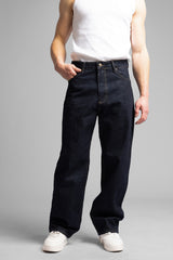 Kontrast Dikişli Baggy Jean