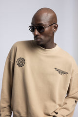 Heritage Logo Baskılı Oversize Sweatshirt 4|oldu-media-mtwkezf9-9i2p1w|003
