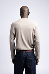 Henley Yaka Fitilli Düğmeli Uzun Kollu Sweatshirt 3|oldu-media-mupg132r-4j93l0|002