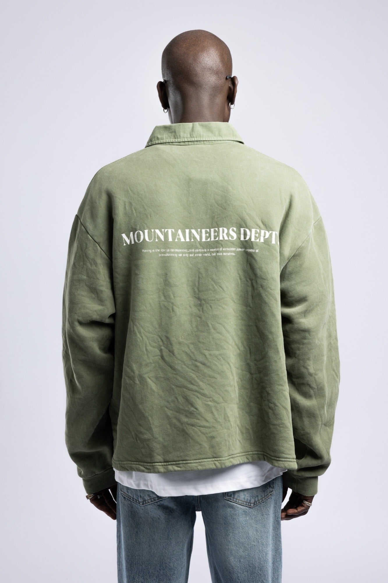 Polo Yaka Dugmeli Yazi Baskili Sweatshirt 3|oldu-media-mupg72mg-bh3o9m|002