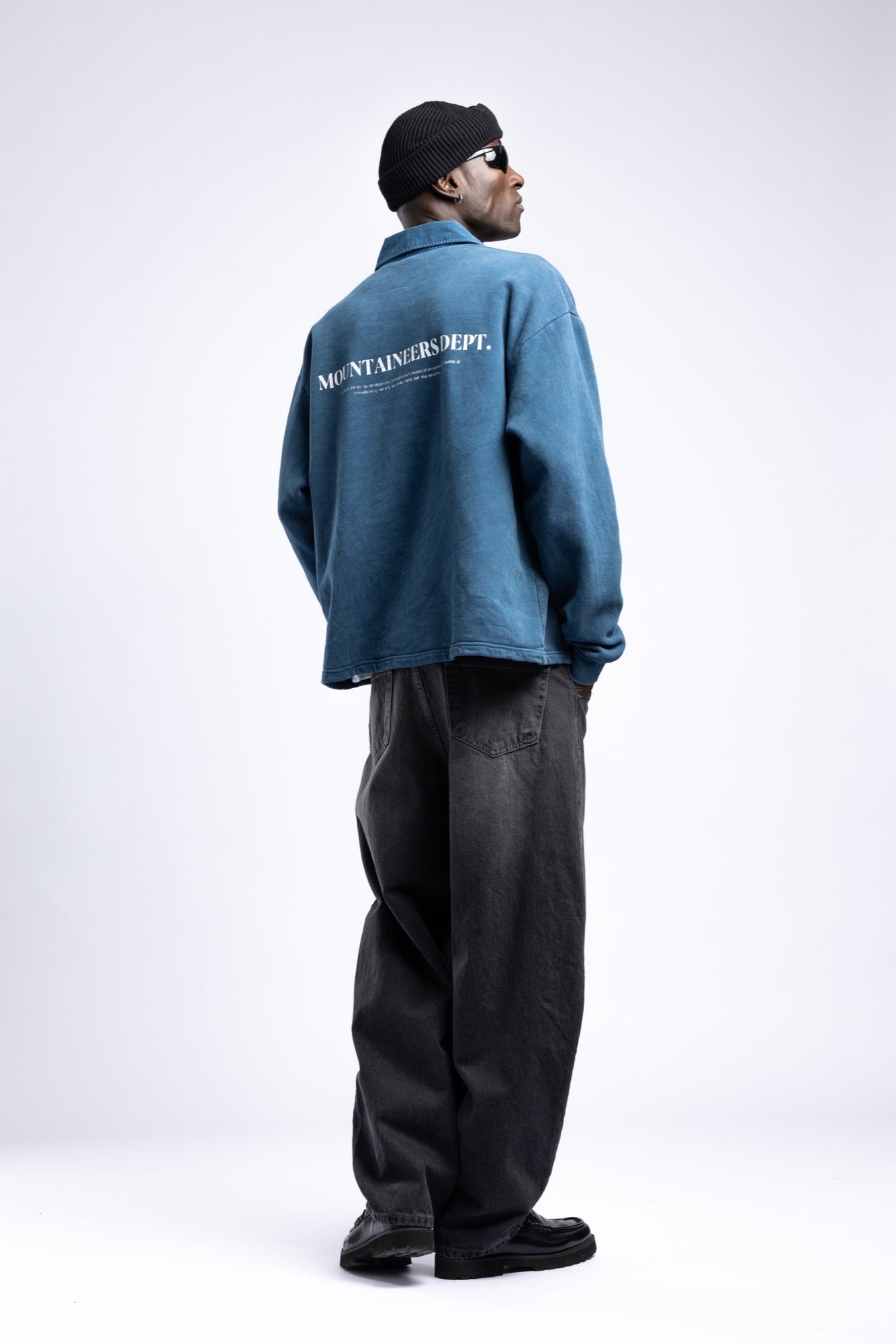 Polo Yaka Dugmeli Yazi Baskili Sweatshirt 1|oldu-media-mupg766y-c0oqkr|000