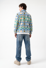 Fermuarlı Beli Büzgülü Oversize Polar Sweatshirt 4|oldu-media-mv6g1vko-vrr69o|003