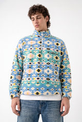 Fermuarlı Beli Büzgülü Oversize Polar Sweatshirt 2|oldu-media-mv6g1vko-vrr69o|001