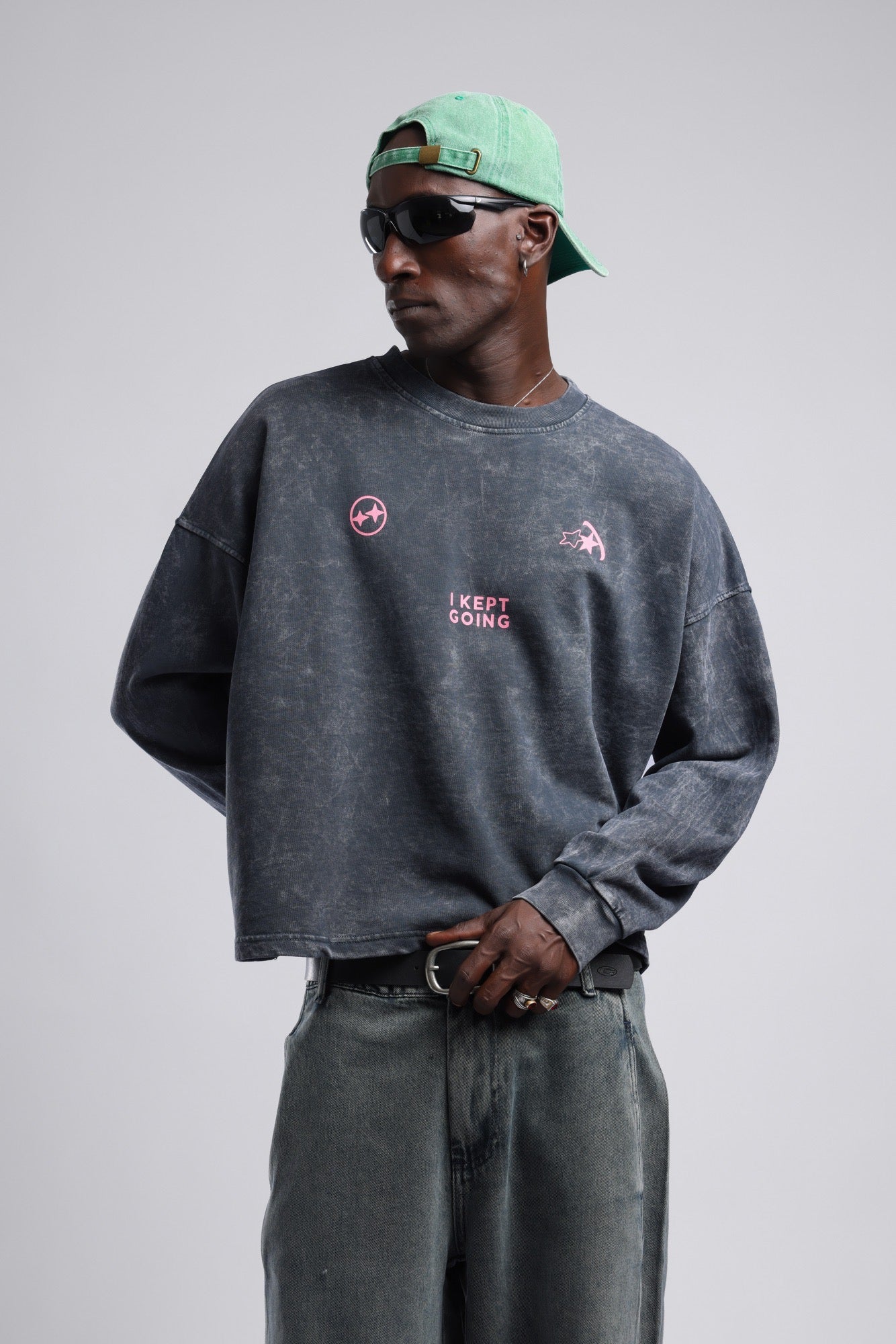 Baskılı Düşük Omuzlu Relaxed Fit Sweatshirt 1|oldu-media-mv6n65d7-k3vcp5|000