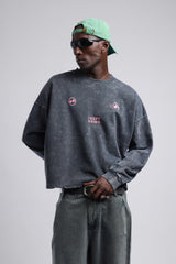 Baskılı Düşük Omuzlu Relaxed Fit Sweatshirt 1|oldu-media-mv6n65d7-k3vcp5|000