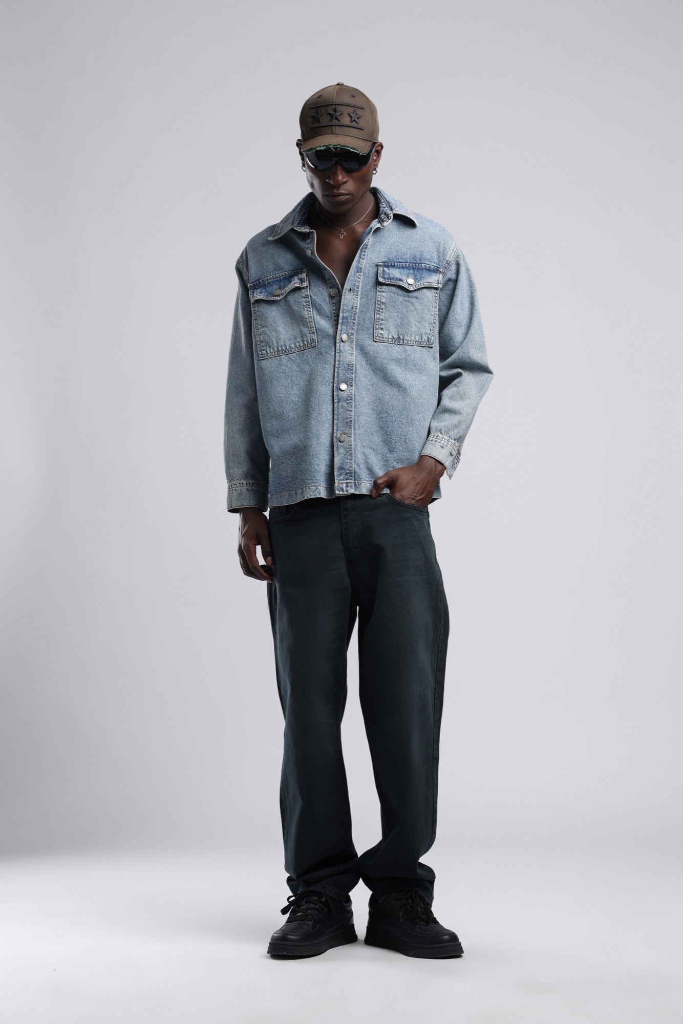 Çift Kapaklı Cepli Denim Gömlek 1|oldu-media-mv6n52ce-2zazt5|000