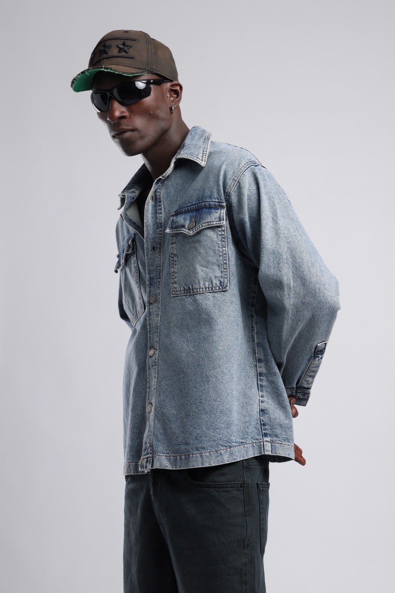 Çift Kapaklı Cepli Denim Gömlek 3|oldu-media-mv6n52ce-2zazt5|002