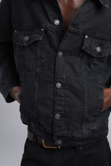 Klasik Yakalı Göğüs Cepli Düğmeli Denim Ceket 3|oldu-media-mv6r2ehi-pp5m8s|002