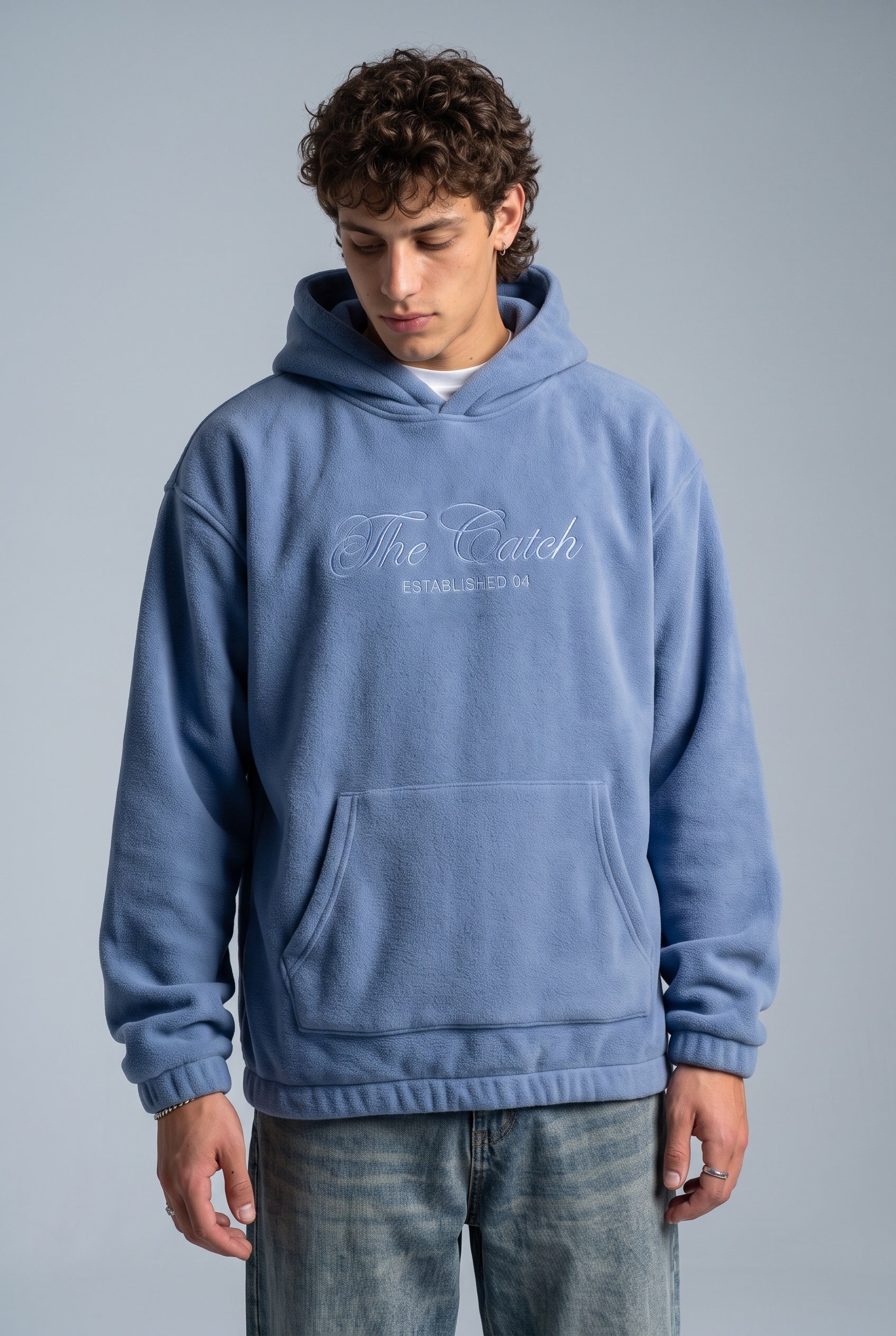 Kapüşonlu Kanguru Cepli Nakışlı Sweatshirt 3|oldu-media-mvf9k5u7-6q00fz|002