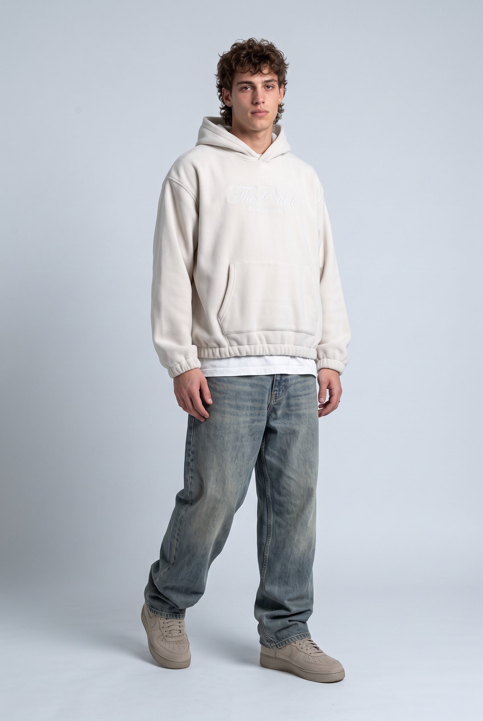 Kapüşonlu Kanguru Cepli Nakışlı Sweatshirt 2|oldu-media-mvf9k7lu-tpldpc|001