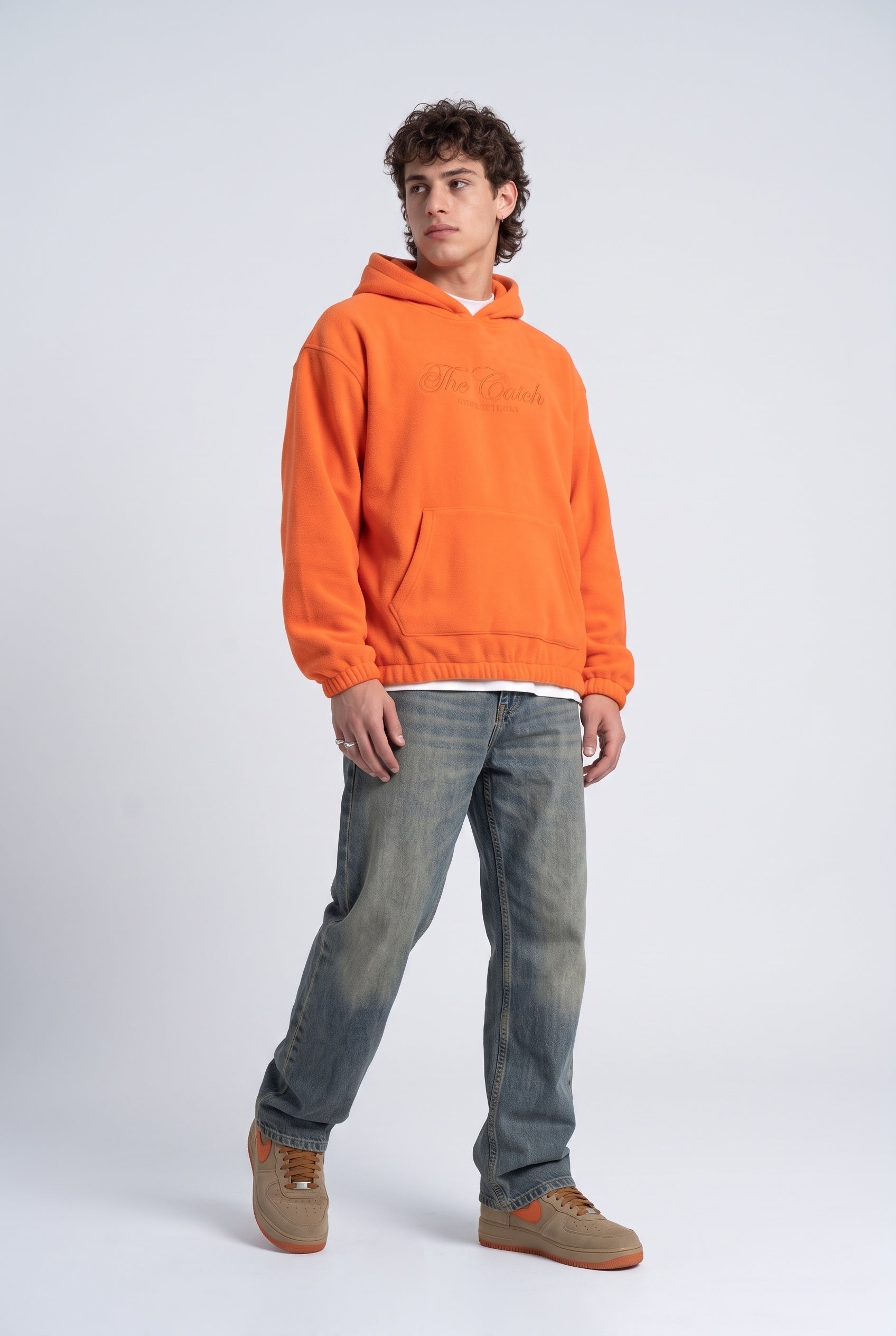 Kapüşonlu Kanguru Cepli Nakışlı Sweatshirt 1|oldu-media-mvf9kci5-wju9ay|000