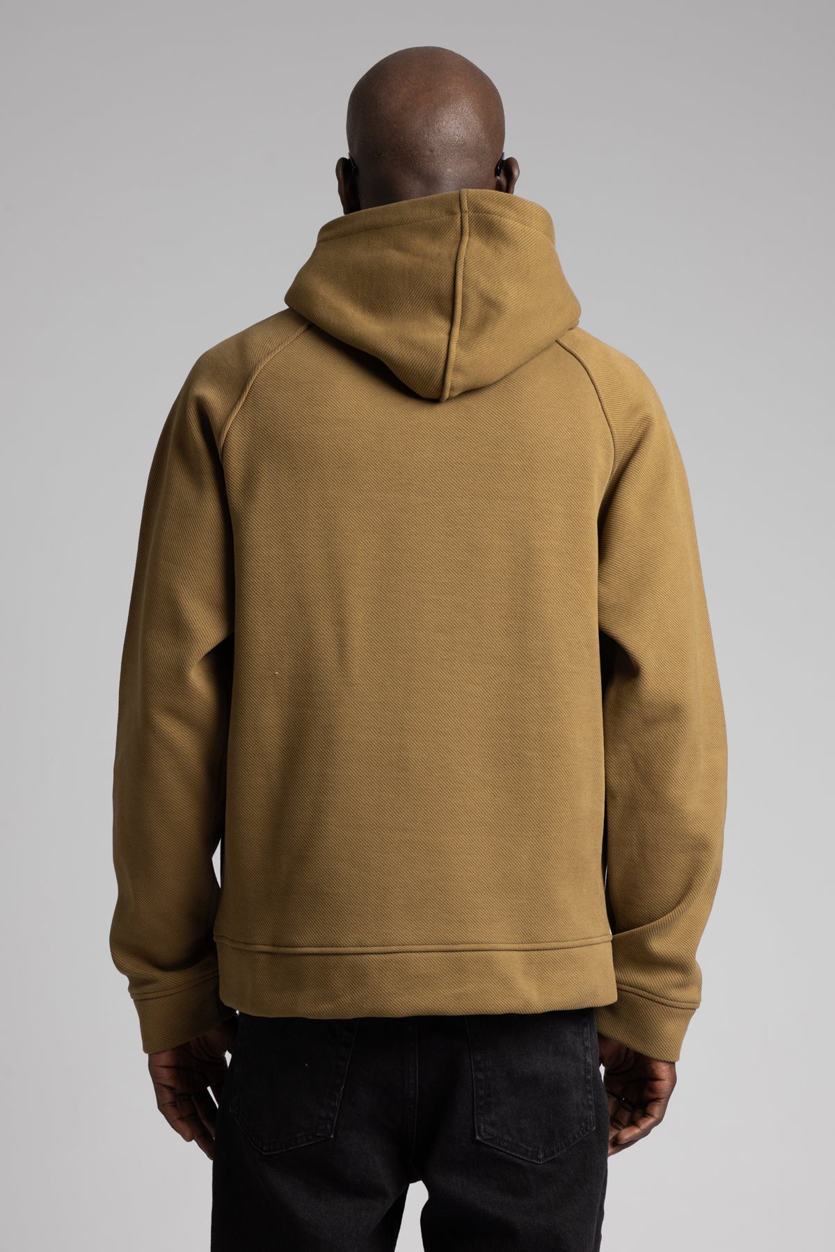 Minimal Nakış Detaylı Kapüşonlu Sweatshirt