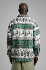 Desenli Kaşe Gömlek