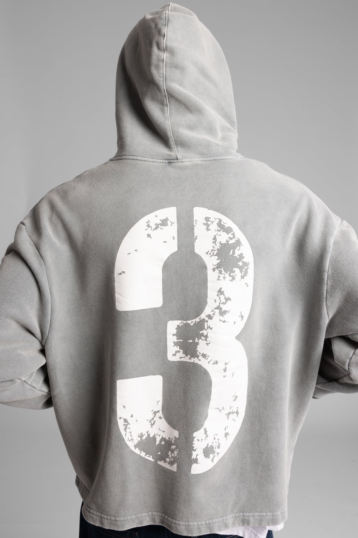 Baskılı Fermuarlı Sweatshirt