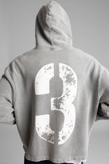 Baskılı Fermuarlı Sweatshirt