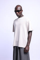 Blurred Silhouette Oversize T-Shirt