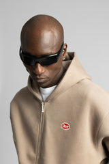 Camp Kapüşonlu Fermuarlı Sweatshirt