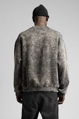 Basic Yıkamalı Sweatshirt