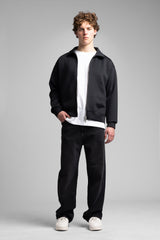 Çift Fermuarlı Parlak Ceket