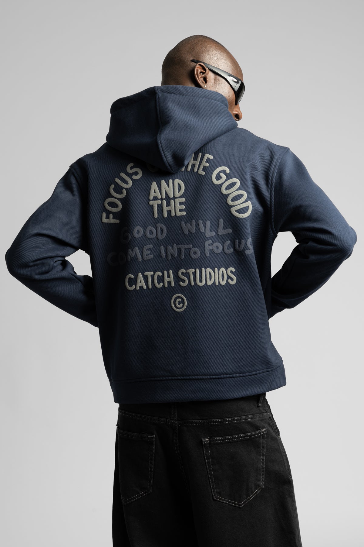 Good Will Kapüşonlu Fermuarlı Sweatshirt