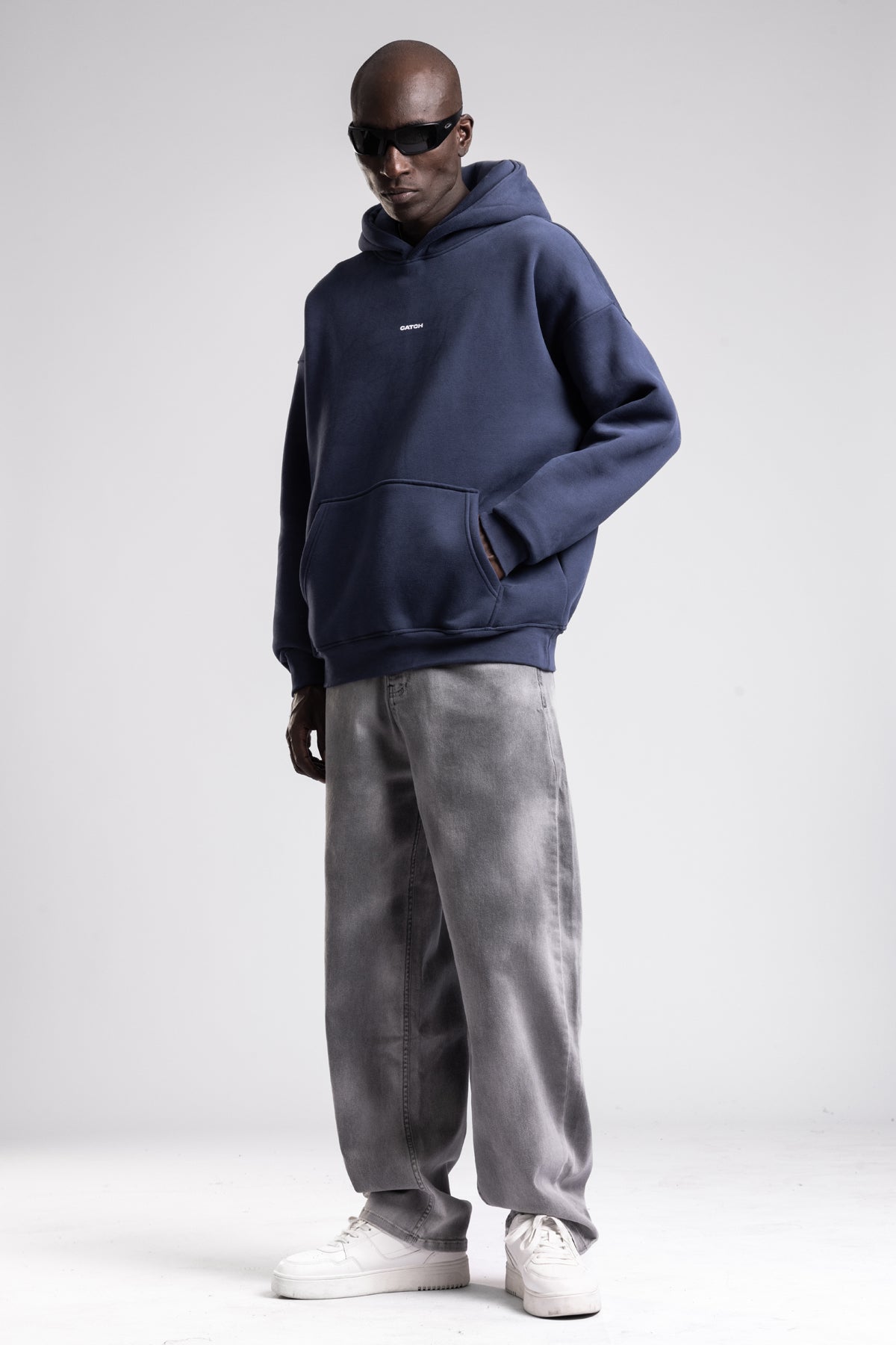 Basic Kapüşonlu Sweatshirt