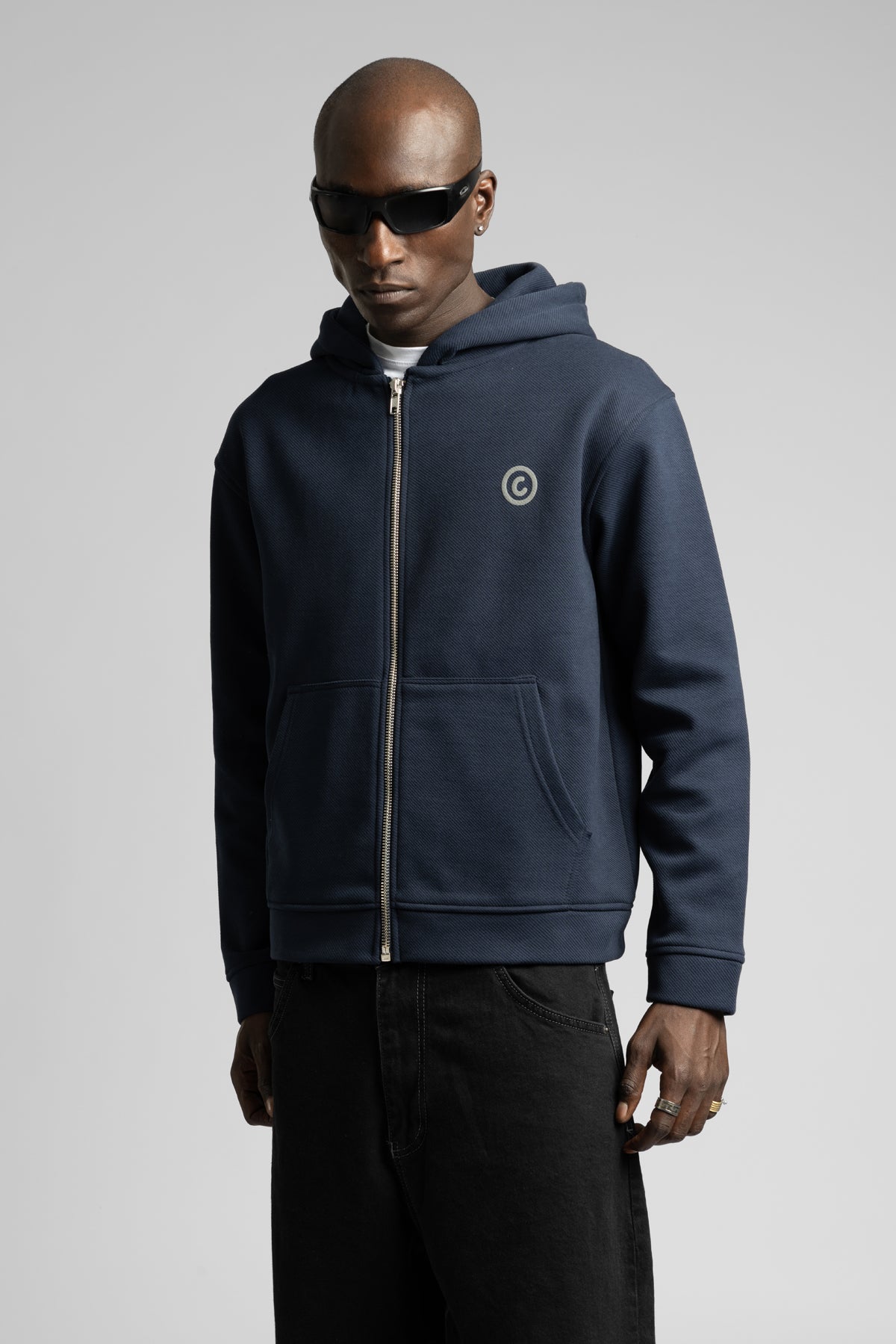 Good Will Kapüşonlu Fermuarlı Sweatshirt