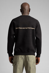 Kabartmalı Yazı Detaylı Sweatshirt