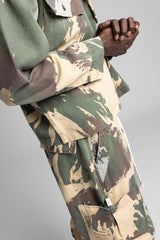 Kamuflaj Desenli Kargo Pantolon