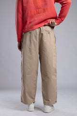 Paçası Ayarlanabilir Gabardin Pantolon