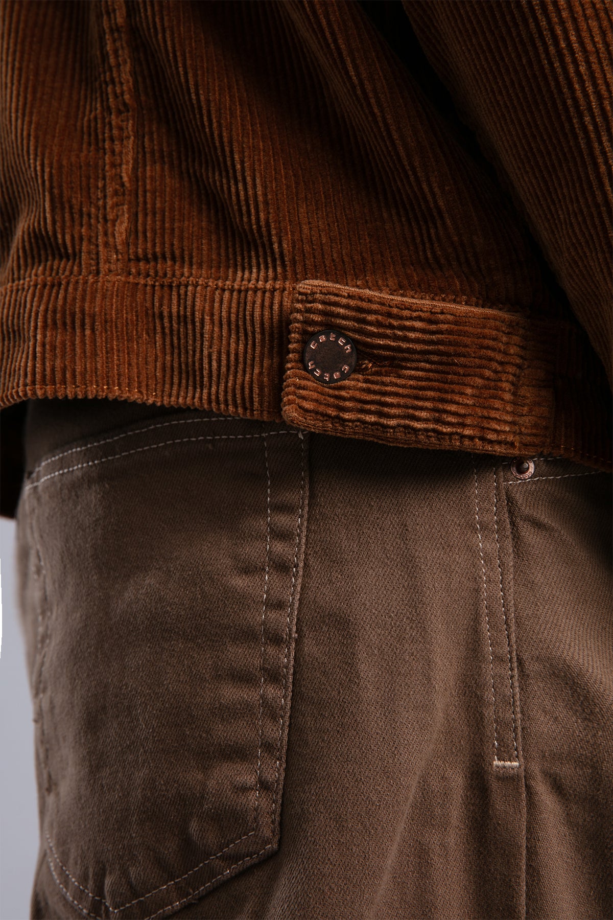 Trucker Kadife Ceket