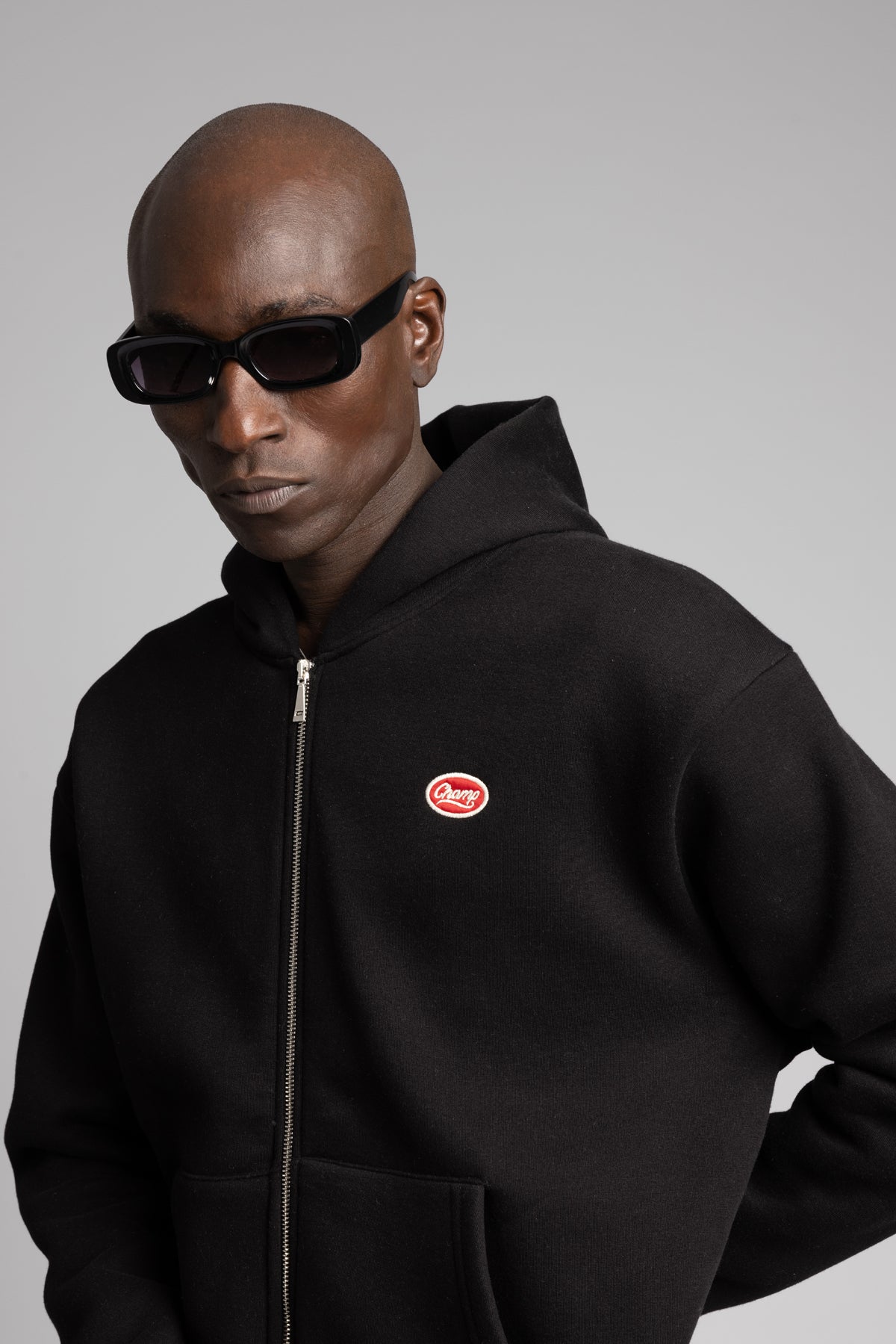 Camp Kapüşonlu Fermuarlı Sweatshirt