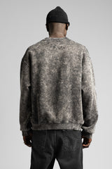 Basic Yıkamalı Sweatshirt