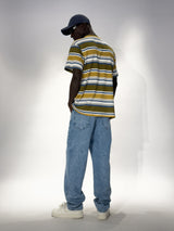 Çizgili Oversize T-Shirt