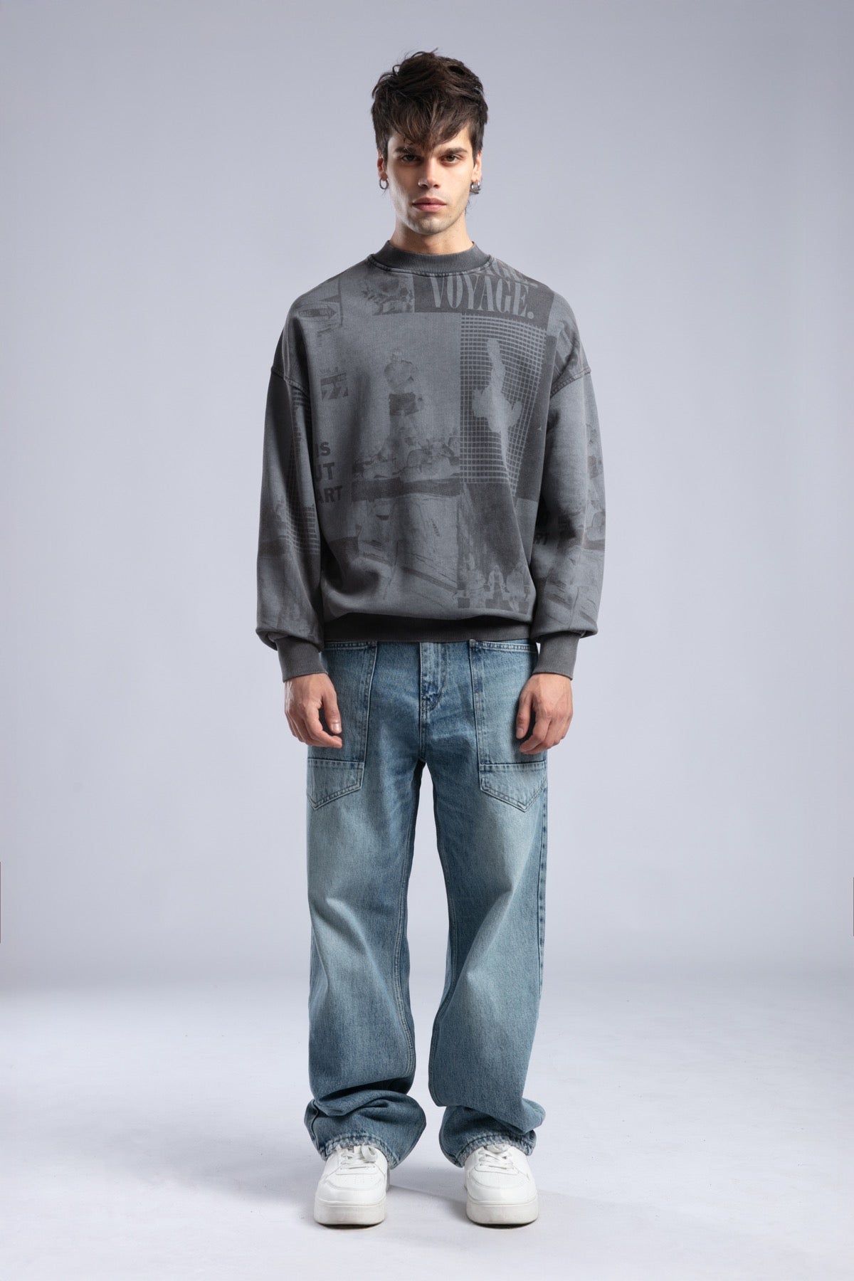 Baskılı Sweatshirt