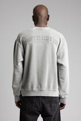 Nakışlı Yıkamalı Sweatshirt