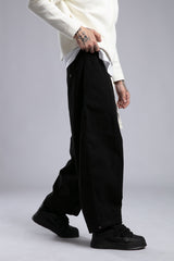 Paçası Ayarlanabilir Gabardin Pantolon