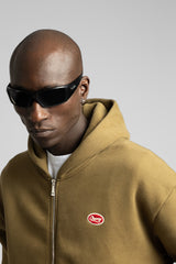 Camp Kapüşonlu Fermuarlı Sweatshirt