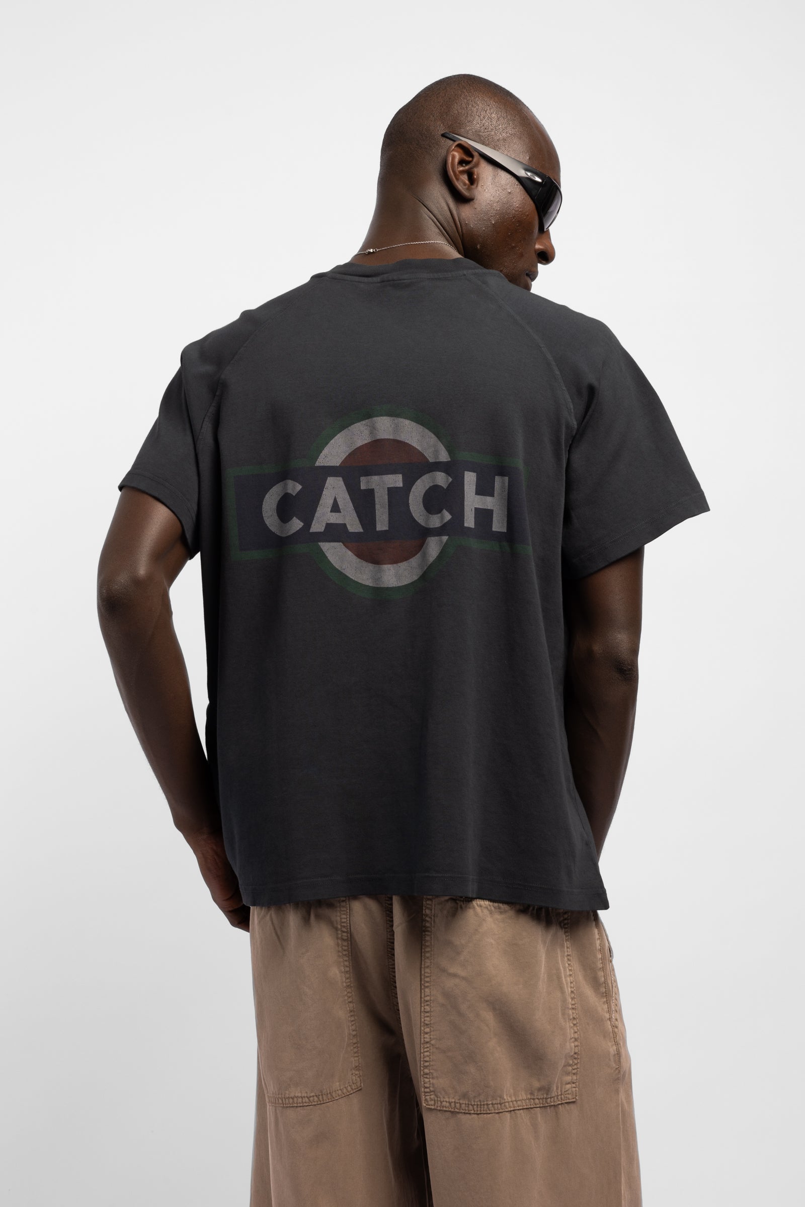 Sırt Baskılı Oversize T-shirt