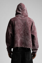 Yıkamalı Kapüşonlu Sweatshirt