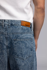 Paisley Desenli Baggy Jean